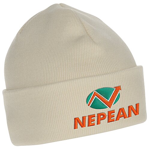 Fine Knit Beanie with Cuff - 24 hr Main Image