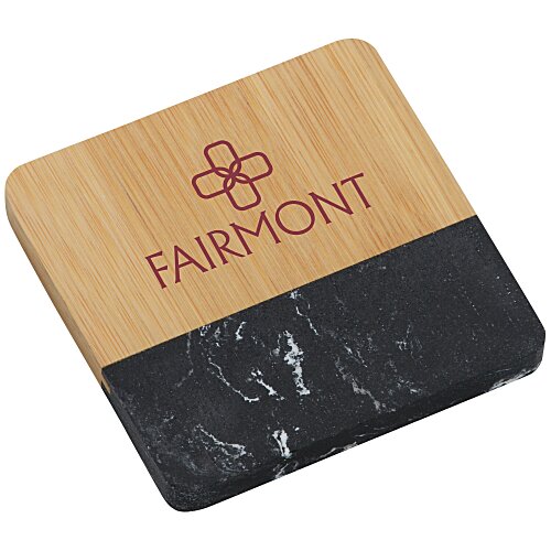 Fuse Marble & Bamboo Coaster Main Image