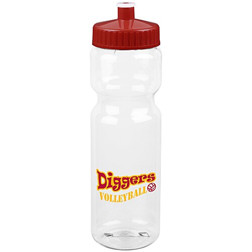 Clear Impact Olympian Bottle - 28 oz - Full Color Main Image
