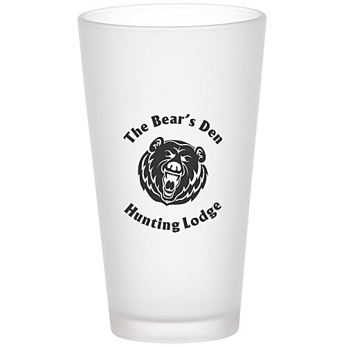 Sardinia Pint Glass - 16 oz. - Frosted Main Image