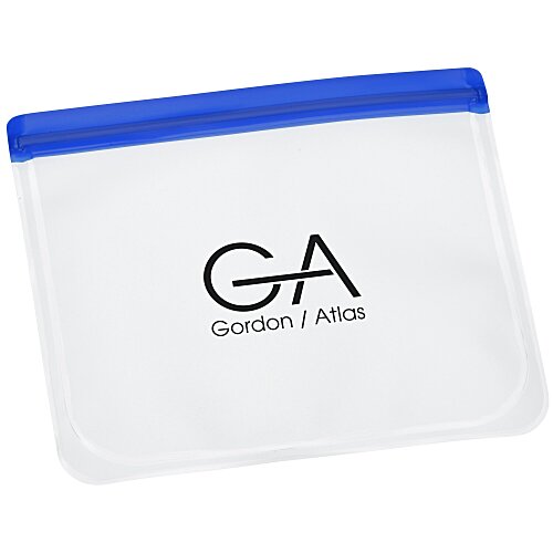 Reusable Zip-Top Food Storage Bag Main Image