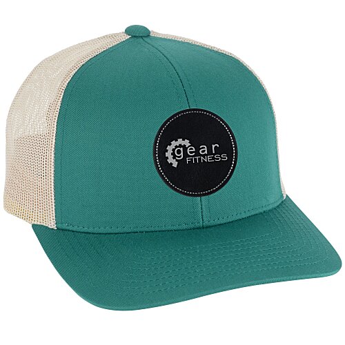 Trucker Snapback Cap - Laser Engraved Patch Main Image