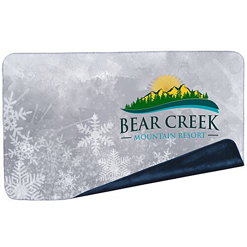 Full Color Micro Mink Plush Lap Blanket Main Image