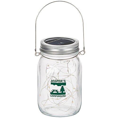 Solar Power Mason Jar Light Main Image