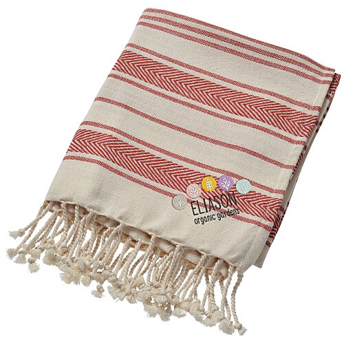 Sands Woven Striped Beach Towel Main Image