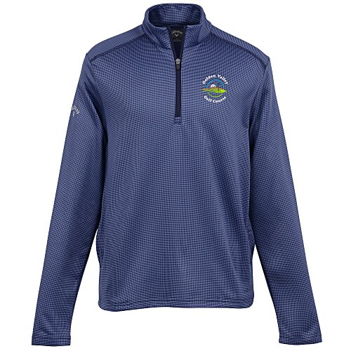 Callaway Houndstooth 1/4-Zip Pullover Main Image