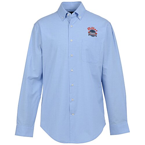 Perry Ellis Heathered Woven Shirt - Men's Main Image