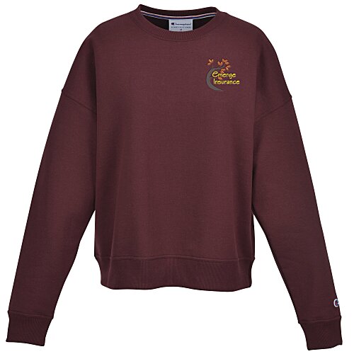 Champion Powerblend Crew Sweatshirt - Ladies' - Embroidered Main Image