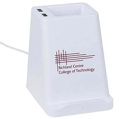 Wireless Charger with Pen Cup Main Image