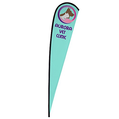 Elite Nylon Sail Sign - 14' - One Sided - Replacement Graphic Main Image