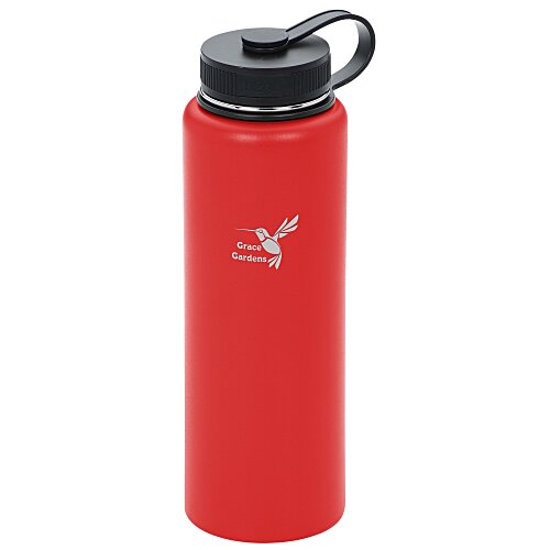 h2go Venture Vacuum Bottle - 40 oz. - Laser Engraved Main Image