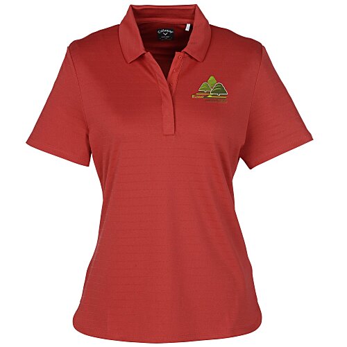 Callaway Horizontal Textured Polo - Ladies' Main Image