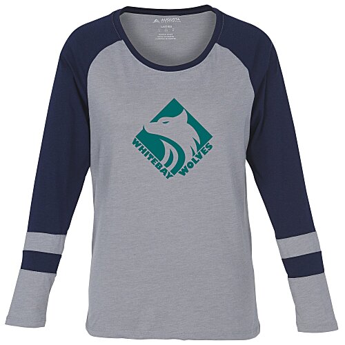 Augusta Sportswear Fan Favorite Long Sleeve T-Shirt - Ladies' Main Image