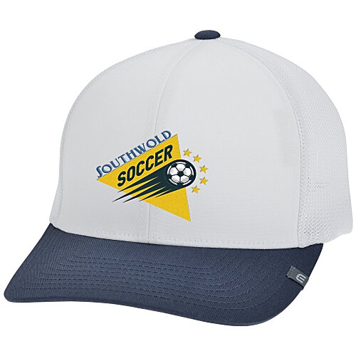 TravisMathew Color Block Trucker Cap Main Image