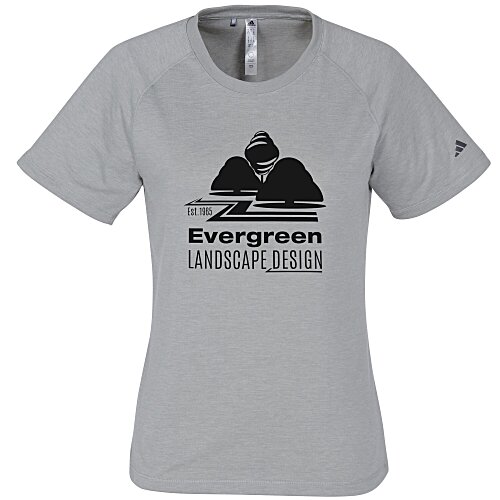 adidas Cotton Blend T-Shirt - Ladies' - Heathers Main Image