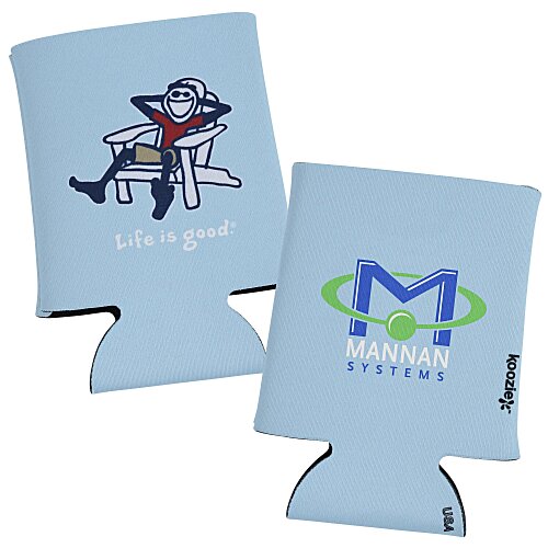 Life is Good Can Koozie® - Full Color - Adirondack Main Image
