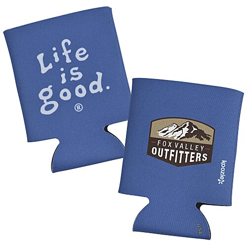 Life is Good Can Koozie® - Full Color - LIG Main Image