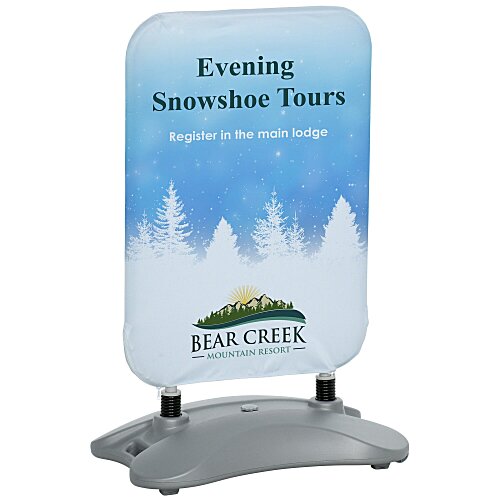 EuroFit Flex Outdoor Banner Sign - 4' Main Image