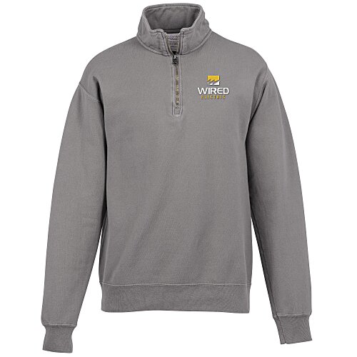 ComfortWash Fleece 1/4-Zip Pullover - Embroidered Main Image