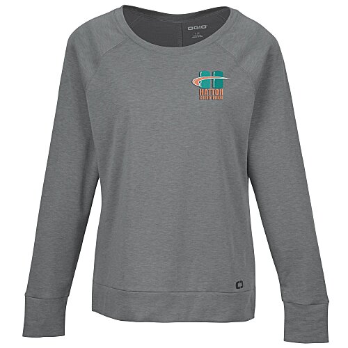 OGIO Commander Long Sleeve Scoop Neck Pullover - Ladies' Main Image