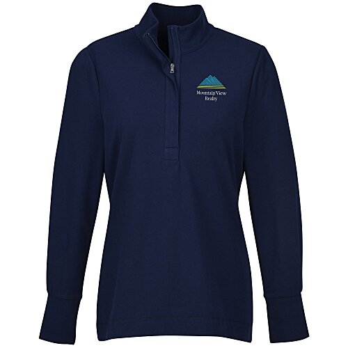 Links Stretch 1/4-Zip Pullover - Ladies' Main Image