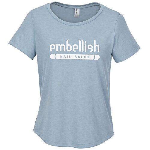 Allmade Tri-Blend Scoopneck T-Shirt - Ladies' Main Image