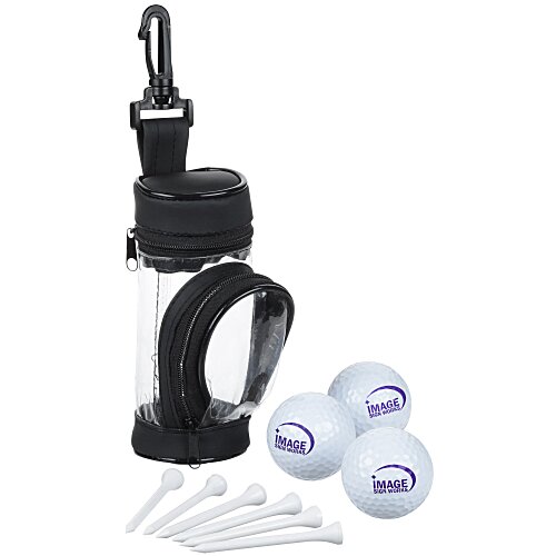 Mini Golf Ball Bag Tee Pack Main Image