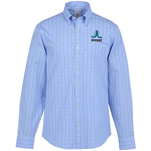 Brooks Brothers Wrinkle Free Stretch Patterned Shirt Main Image