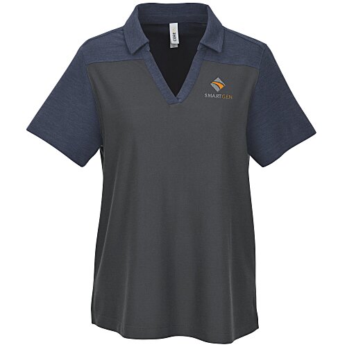 Fusion Chromasoft Colorblock Polo - Ladies' Main Image