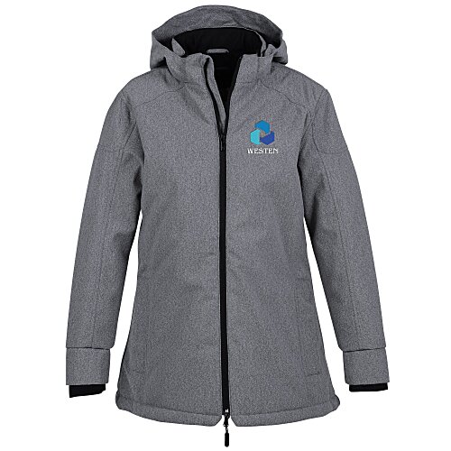 Stadium Heavyweight Flannel Heat Tech Jacket - Ladies' Main Image