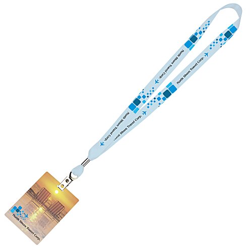 Full Color Lanyard and ID Badge Conference Combo Main Image