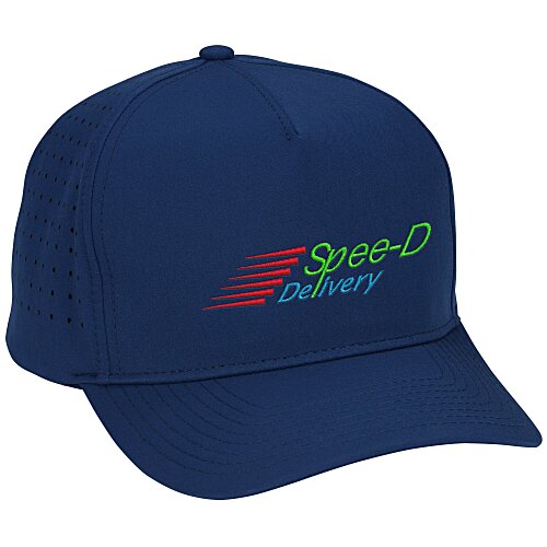 Five Panel Perforated Performance Cap Main Image