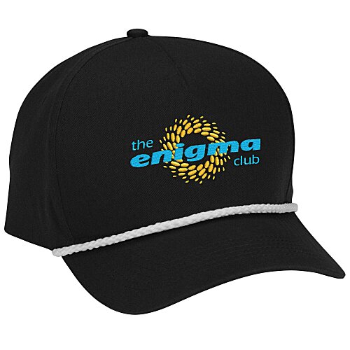 Caddie Cotton Twill Rope Cap Main Image