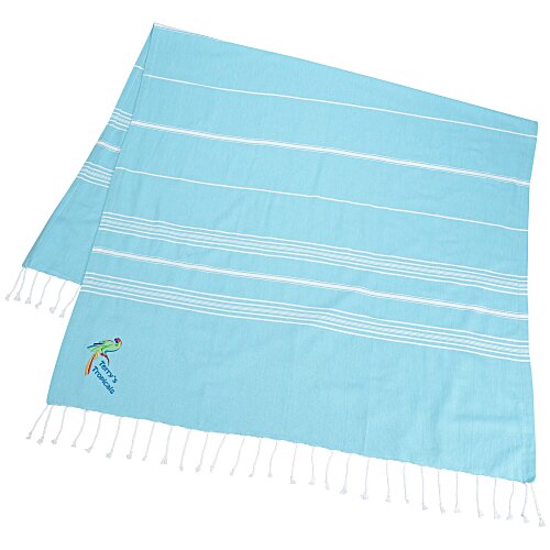 Peshtemal Striped Beach Towel Main Image