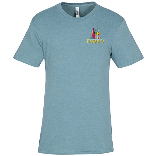 American Apparel Fine Jersey CVC T-Shirt - Embroidered Main Image