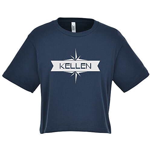 American Apparel Fine Jersey Boxy Cropped T-Shirt - Ladies' Main Image