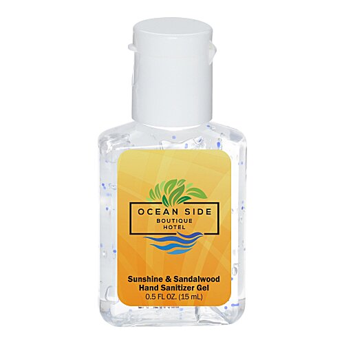 Square Moisturizing Sanitizer - 1/2 oz. Main Image