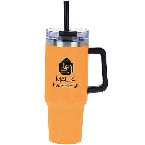 Intrepid Vacuum Mug with Straw - 40 oz Main Image