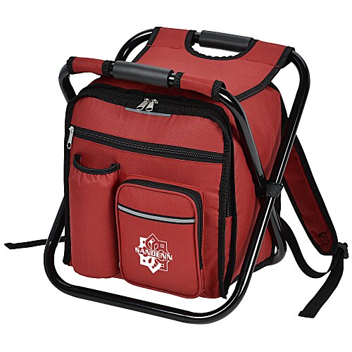 Take-N-Go Backpack Cooler Chair Main Image