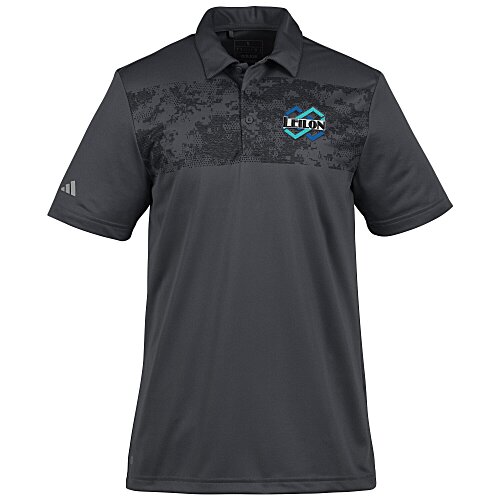 adidas Camo Chest Print Polo Main Image