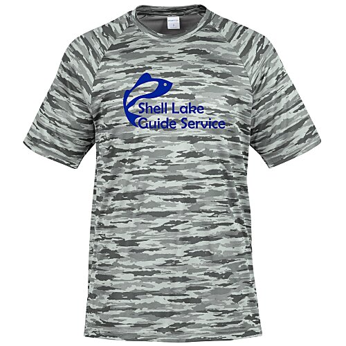 Camo Print T-Shirt Main Image