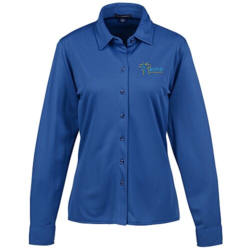 Blue Generation Stretch Knit Shirt - Ladies' Main Image
