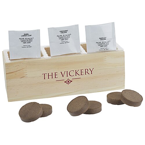 Triple Planter Grow Kit - Italian Herb Main Image