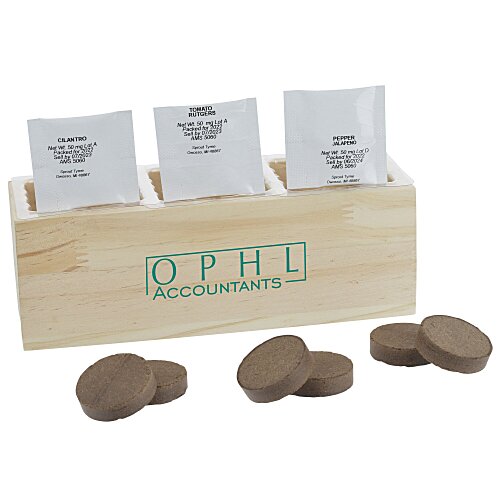 Triple Planter Grow Kit - Salsa Herb Main Image