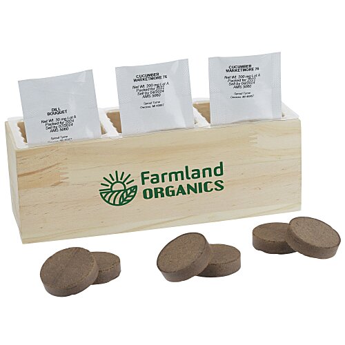 Triple Planter Grow Kit - Cucumber Dill Main Image