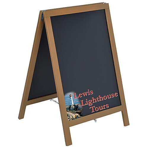 A-Frame Chalkboard - Beech Wood - 32-1/2" Main Image