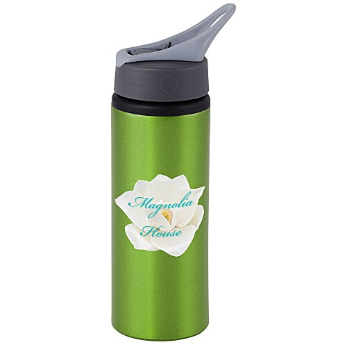 Sip & Flip Aluminum Bottle - 24 oz - Full Color Main Image