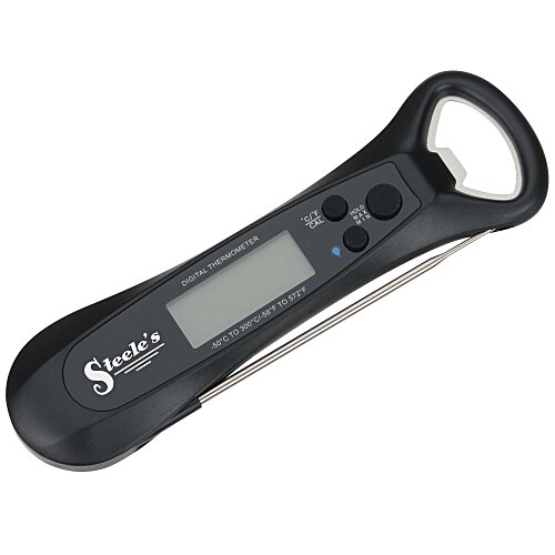 Mario Digital BBQ Thermometer with Bottle Opener Main Image