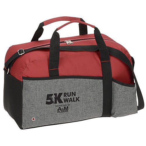 Heathered Two-Tone Duffel Main Image
