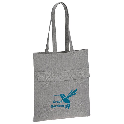 Chevron Zip Pocket Tote Main Image